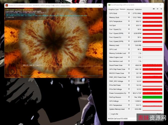[Windows]+显卡压力测试烤机软件+FurMark+v1.29+汉化版
