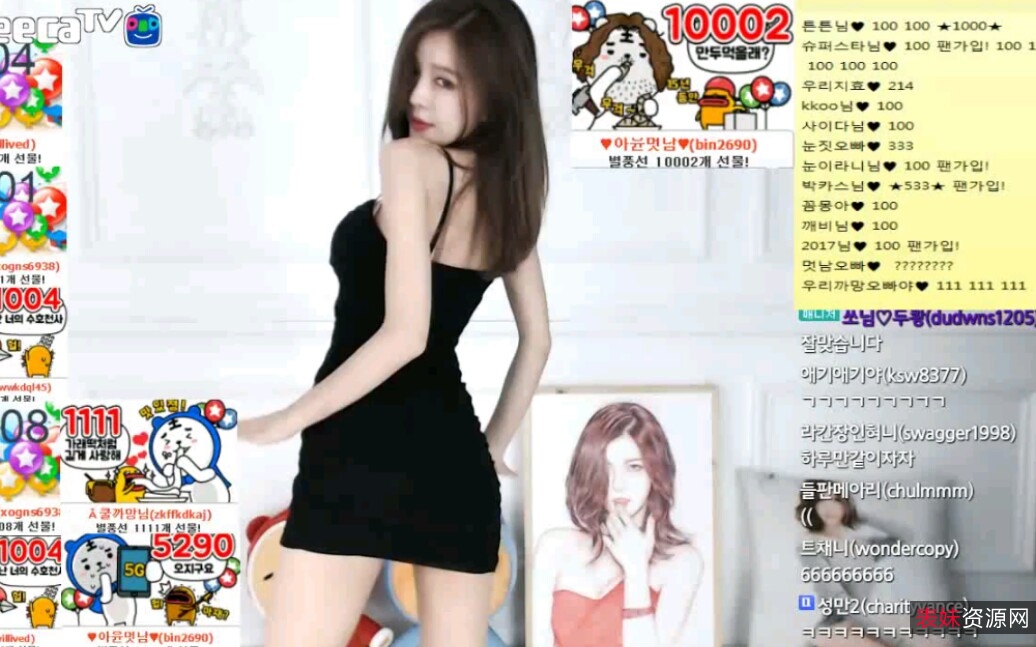 韩国知名主播热舞视频：活在当下，精彩自己！