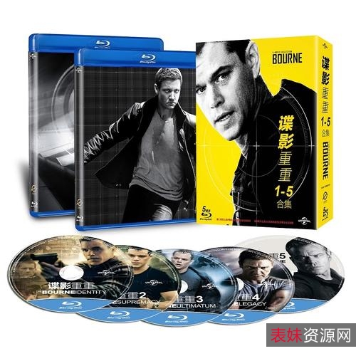 谍影重重1-5合集：2160P.SDR.H265.国英音轨.中英特效