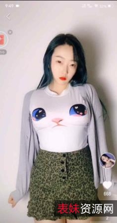 快手浮力热舞级别前车灯长相、表情透视网装身材、70V-5G武器主播欣妹果舞眼光