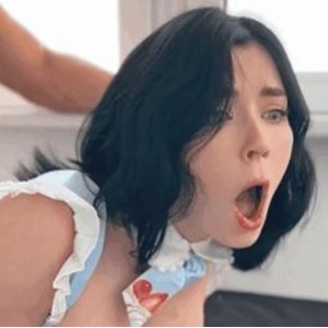 女仆SweetieFox阿黑颜吐舌白丝蓝裙1.05G1080P超清盛宴